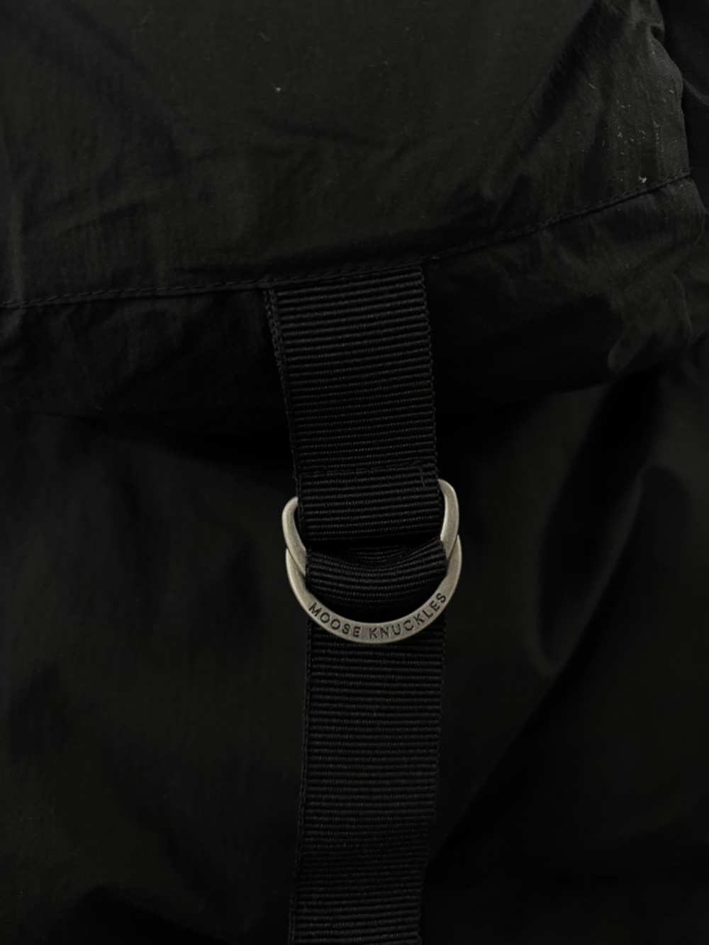 Moose Knuckles Men's Black Quilted Puffer Coat - Picture 15 of 15